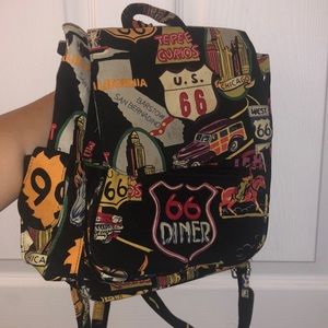 Route 66 Vintage Backpack